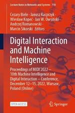 Digital Interaction and Machine Intelligence: Proceedings of MIDI’2022 – 10th Machine Intelligence and Digital Interaction – Conference, December 12-15, 2022, Warsaw, Poland (Online)