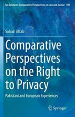 Comparative Perspectives on the Right to Privacy: Pakistani and European Experiences