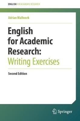 English for Academic Research:  Writing Exercises - Adrian Wallwork - cover