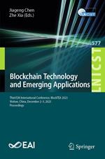 Blockchain Technology and Emerging Applications