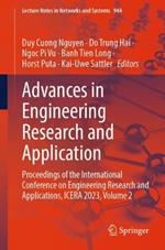 Advances in Engineering Research and Application: Proceedings of the International Conference on Engineering Research and Applications, ICERA 2023, Volume 2