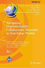 Navigating Unpredictability: Collaborative Networks in Non-linear Worlds: 25th IFIP WG 5.5 Working Conference on Virtual Enterprises, PRO-VE 2024, Albi, France, October 28–30, 2024, Proceedings, Part II