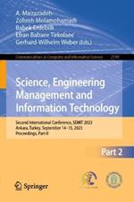 Science, Engineering Management and Information Technology: Second International Conference, SEMIT 2023, Ankara, Turkey, September 14–15, 2023, Proceedings, Part-II