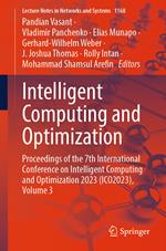 Intelligent Computing and Optimization