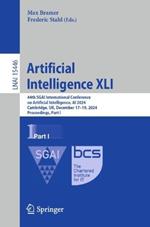 Artificial Intelligence XLI: 44th SGAI International Conference on Artificial Intelligence, AI 2024, Cambridge, UK, December 17–19, 2024, Proceedings, Part I