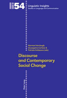 Discourse and Contemporary Social Change - cover