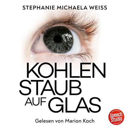 Kohlenstaub auf Glas