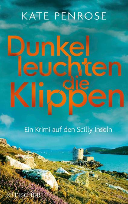 Dunkel leuchten die Klippen