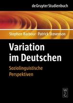 Variation im Deutschen: Soziolinguistische Perspektiven