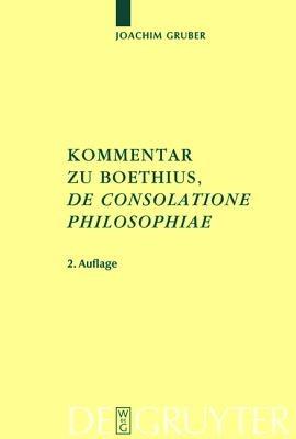 Kommentar zu Boethius, 'De consolatione philosophiae' - Joachim Gruber - cover