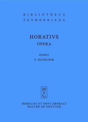 Opera - Quintus Horatius Flaccus - cover