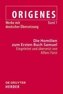 Die Homilien Zum Ersten Buch Samuel - cover