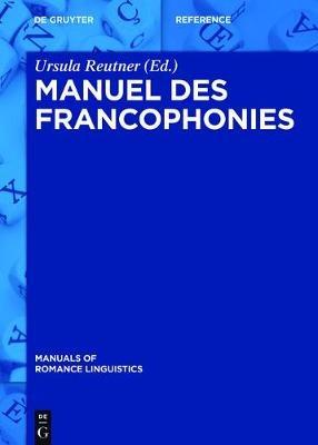 Manuel des francophonies - cover