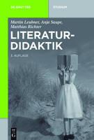 Literaturdidaktik - Martin Leubner - cover