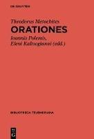 Orationes - Theodorus Ioannis Metochites Polemis - cover