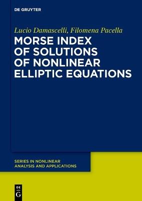 Morse Index of Solutions of Nonlinear Elliptic Equations - Lucio Damascelli,Filomena Pacella - cover