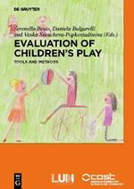 Evaluation of childrens' play: Tools and methods