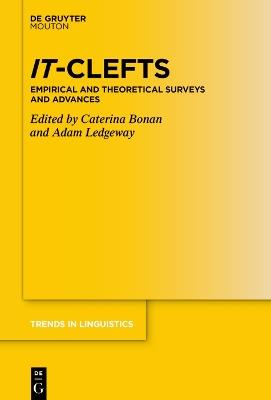 It-Clefts: Empirical and Theoretical Surveys and Advances - cover