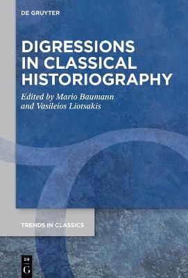 Digressions in Classical Historiography - cover