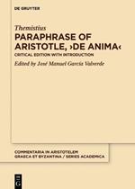 Paraphrase of Aristotle, ›De anima‹: Critical Edition with Introduction