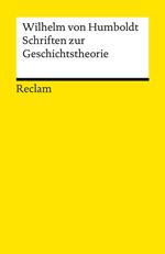 Schriften zur Geschichtstheorie