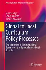 Global to Local Curriculum Policy Processes