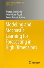 Modeling and Stochastic Learning for Forecasting in High Dimensions