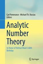 Analytic Number Theory