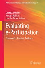 Evaluating e-Participation