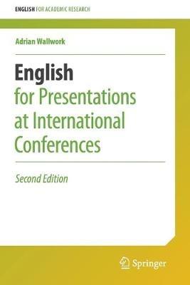 English for Presentations at International Conferences - Adrian Wallwork - cover