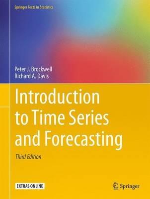 Introduction to Time Series and Forecasting - Peter J. Brockwell,Richard A. Davis - cover
