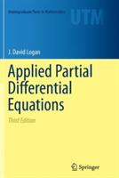 Applied Partial Differential Equations - J. David Logan - cover