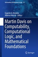 Martin Davis on Computability, Computational Logic, and Mathematical Foundations