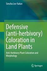 Defensive (anti-herbivory) Coloration in Land Plants