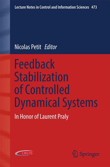 Feedback Stabilization of Controlled Dynamical Systems