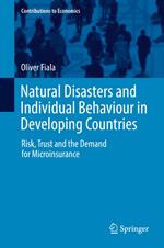 Natural Disasters and Individual Behaviour in Developing Countries