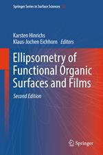 Ellipsometry of Functional Organic Surfaces and Films