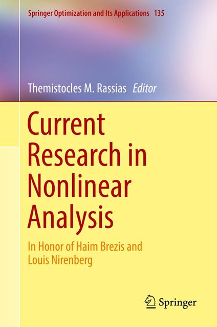 Current Research in Nonlinear Analysis