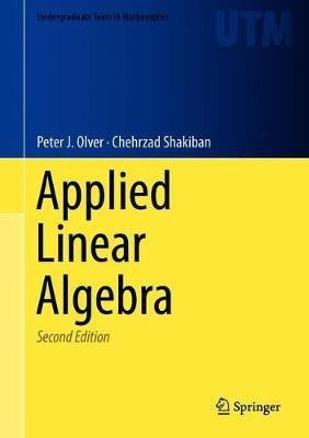 Applied Linear Algebra - Peter J. Olver,Chehrzad Shakiban - cover