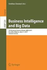 Business Intelligence and Big Data: 7th European Summer School, eBISS 2017, Bruxelles, Belgium, July 2–7, 2017, Tutorial Lectures