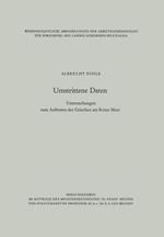 Umstrittene Daten: Untersuchungen zum Auftreten der Griechen am Roten Meer