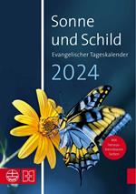 Sonne und Schild 2024. Evangelischer Tageskalender 2024