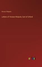 Letters of Horace Walpole, Earl of Orford