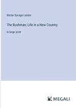 The Bushman; Life in a New Country: in large print