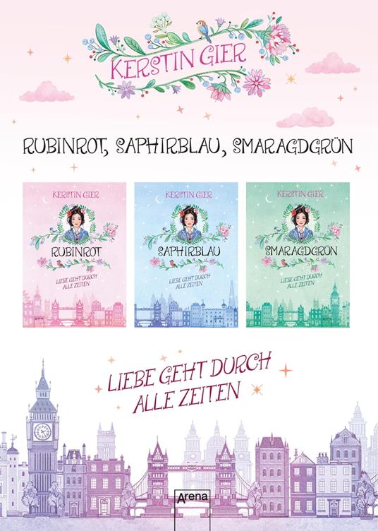 Rubinrot - Saphirblau - Smaragdgrün - Kerstin Gier,Eva Schöffmann-Davidov - ebook