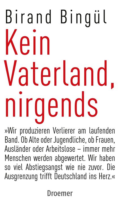 Kein Vaterland, nirgends