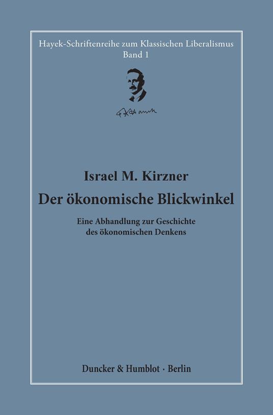 Der ökonomische Blickwinkel.