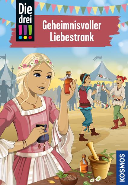 Die drei !!!, 87, Geheimnisvoller Liebestrank (drei Ausrufezeichen) - Ann-Katrin Heger,Ina Biber - ebook