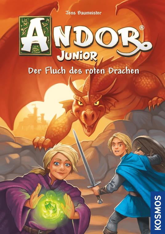 Andor Junior, 1, Der Fluch des roten Drachen - Jens Baumeister,Michael Menzel - ebook