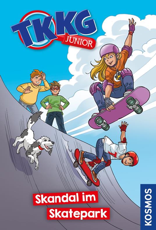 TKKG Junior, 15, Skandal im Skatepark - Kirsten Vogel,COMICON S.L./ Beroy + San Julian - ebook